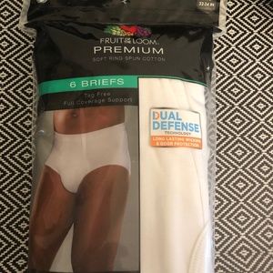 Never Open Fruit of the Loom Briefs - 6 pair